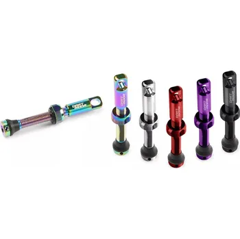 Plášť na kolo Bezdušové ventilky - DARTMOOR Tubeless Valve 44 mm Fialová