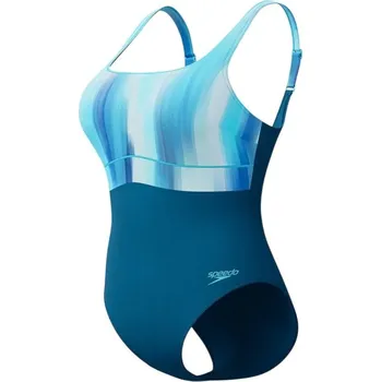 Dámské plavky Speedo Shaping ContourEclipse 1 Piece Arctic/Navy XL - UK38