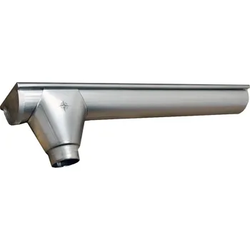 okap žlab koncový L+V 250mm d.1m Zn