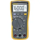 Fluke 117 multimetr, Kalibrováno dle (ISO), CAT III 600 V, displej (counts) 6000, 2583647-ISO