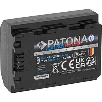 PATONA Platinum NP-FZ100 2400 mAh Li-Ion (Sony) (PT1360) černá