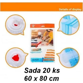 Úložný box Gacek Vakuové pytle 60x80 cm sada 20ks