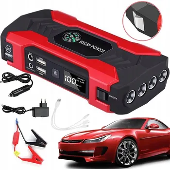 Powerbanka STARTOVACÍ POWERBANKA, 28000 MAH, POMOCNÍK PRO NASTARTOVÁNÍ AUTA