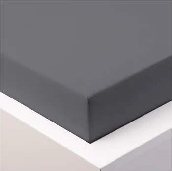 Prostěradlo JERSEY prostěradlo Basic 90x200 tmavě šedá