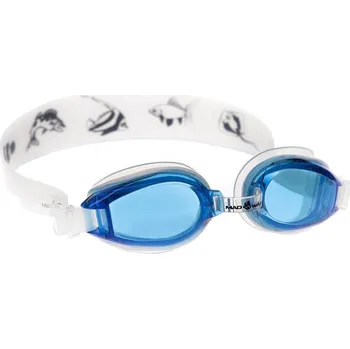 Dětské plavecké brýle Mad Wave Coaster Goggles Kids Modro/bílá
