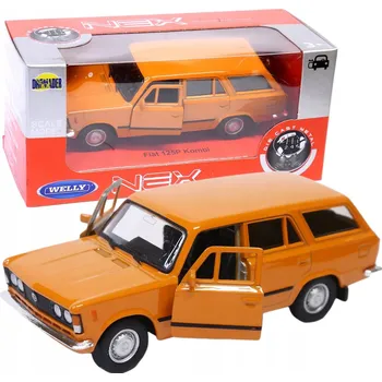 autíčko Welly kovový model Polský Fiat 125P 125 kombi otevírací dveře Legendy PRL