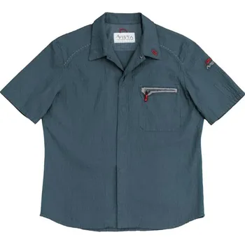 Dámské tričko Avista košile SHORT SLEEVES MOUNTAIN CLIMBER'S SHIRT MAN 2025 Modrá XL Pánské