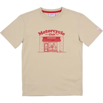 Oblečení a móda HONDA triko HONDA CLUB 26 dětské beige - 10 let
