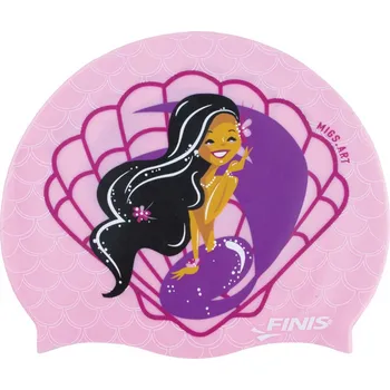 Finis Mermaid Silicone Cap Seashell Růžová