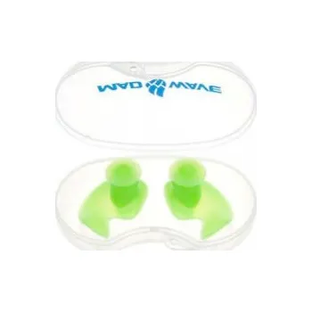 Špunty do uší Mad Wave Ergo Zelená