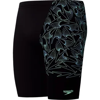 Pánské plavky Speedo Hyperboom V-Cut Jammer Black/Green XS - UK30