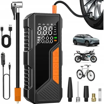 pumpička 2v1 elektrická pumpa na kola kompresor do auta bezdrátový powerbank