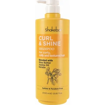 Šampon SHAKEBAR CURL&SHINE ŠAMPON PRO KUDRNATÉ VLASY 300 ML