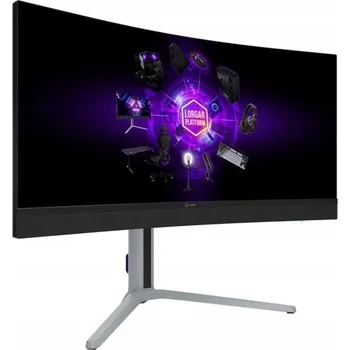 Monitor LCD Monitor LORGAR LRG-34MP1W180C-GY 34" (palců) 3440 x 1440 px VA