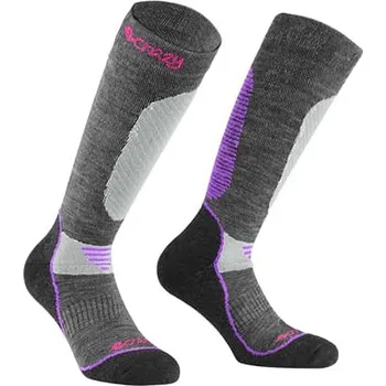 Crazy Zimní podkolenky Idea WOOL SOCKS 2023/2024 Černá 35-38 Unisex, Pánské