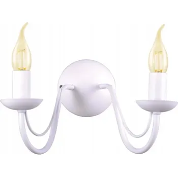 Nástěnné svítidlo Nástěnná lampa Kaja 60 W bílá