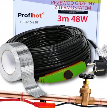 Topná rohož Topný kabel profiHOT 3 m 48 W