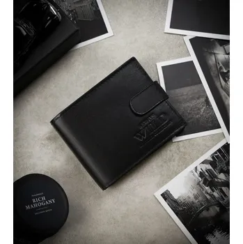 Always Wild Pánská kožená peněženka Mug černá One size