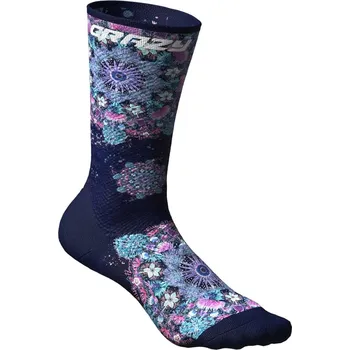 Cyklistické návleky Crazy Běžecké ponožky Idea SOCKS 2025 Modrá 35-38 Unisex, Pánské