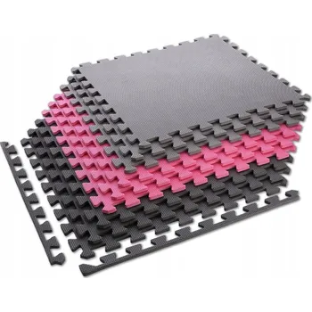 podložka na cvičení Podložka pod fitness zařízení One Fitness 180 cm x 180 cm, vícebarevná