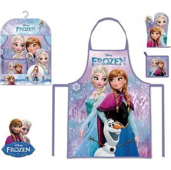 Kuchyňská zástěra Ledové Království 2956 Kuchyňská sada, zástěra 3-8 let