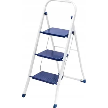 Železářství Skládací stolička s funkcí žebříku modrá, 3 stupně, 116 cm Casa Si Arco 3
