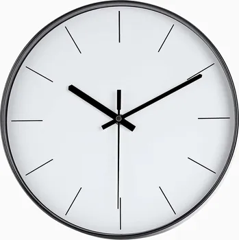 Hodiny DIYZON Jednoduché nástěnné hodiny 30 cm Moderní
