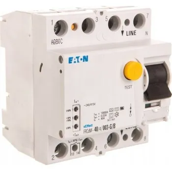 Proudový chránič Proudový chránič Eaton 400 V IP20 40 A