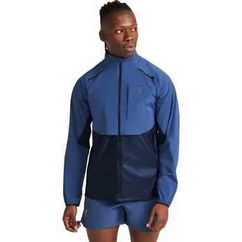 ON běžecká bunda Weather-Jacket 2024 Tmavě modrá L Pánské