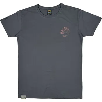 Pánská móda YAKUZA Tričko 4001 tmavě šedé - 3XL
