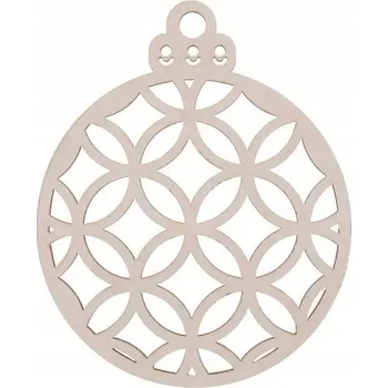 Vánoční dekorace Vánoční koule Vánoční Koule cm 3 ks