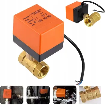 Ventil ELEKTROMAGNETICKÝ KULOVÝ VENTIL DN25 1 palec 220V s pohonem