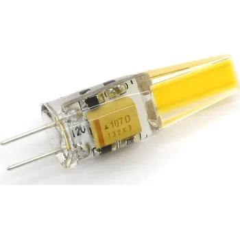 Žárovka LED žárovka HALOGEN 2W 220Lm G4 12V AC/DC teplá bílá