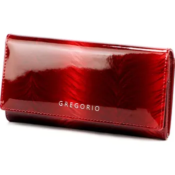 Dámské spodní prádlo Gregorio peněženka z pravé kůže červená Gregorio FF-102 - dámská