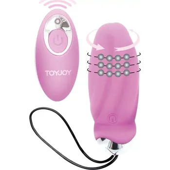 Vibrační vajíčko s rotačními perlami + dálkový ovladač You Crack Me Up – TOYJOY