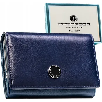 Peněženka Dámská kožená peněženka Peterson s RFID ochranou dárek pro ni krabička