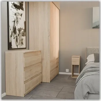 Noční stolek Noční stolek Stiv-Meble dub sonoma 1 šuplík 20x30x55 cm