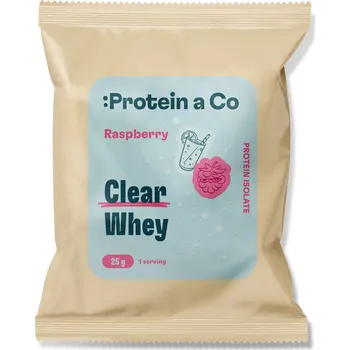 Protein ProteinaCo Clear Whey Protein Isolate - 1 porce 25 g Vyber si z těchto lahodných příchutí: Raspberry