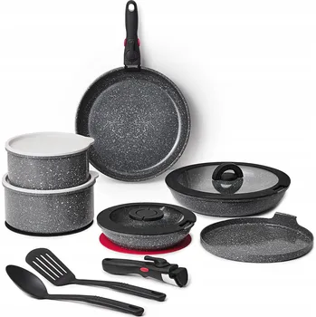 Sada nádobí ROSSETTO Sada Hrnců na indukci s keramickým povrchem