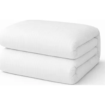 Povlečení Povlak na peřinu 220x200 bílý ČESKÁ BAVLNA povlečení proužky 4mm hotelová kvalita