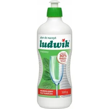 Prostředek na mytí nádobí Ludwik mátový 450 ml