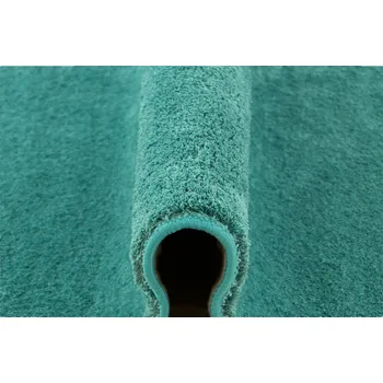 Koberec KOBEREC DO OBÝVACÍHO POKOJE LOŽNICE VELMI MĚKKÝ TYRKYSOVÝ AMAZING 200x200 cm