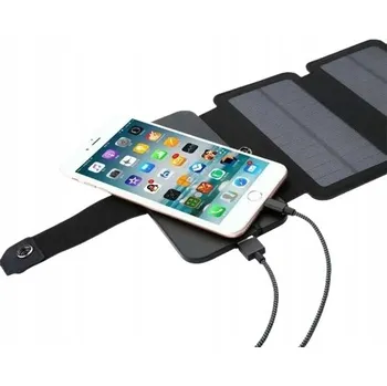 IP kamera Solární nabíječka cestovní přenosná panel 10W, 5V/1A