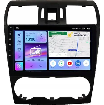 Auto Hi-Fi AUTORÁDIO S GPS NAVIGACÍ SUBARU FORESTER IV 2012-2018 ANDROID pro navigaci