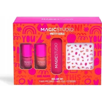 Lak na nehty Sada laků na nehty pro dívky Magic Studio 2x4 ml