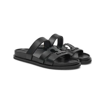 Pánské pantofle Nazouváky Tory Burch Ines Sport Slide 161636 Černá 40