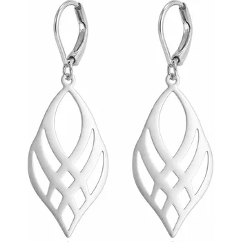 Náušnice Ocelové náušnice Nelly - Stříbrná