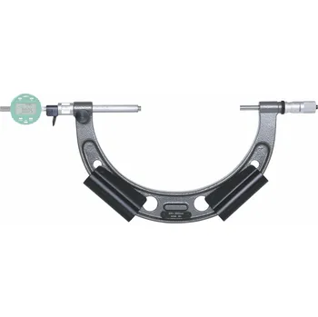 Mechanický mikrometr velkých rozsahů a pro připojení úchylkoměru INSIZE PLUS 3685 Rozsah: 200-300 mm