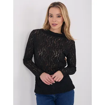 Dámská halenka Krajková halenka v černé barvě Italy Moda černá 3506908