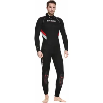 Neoprenový oblek Cressi Neoprenová kombinéza CASTORO MAN 5 mm 2XL červená (dostupnost 9-11 dní) + DÁREK + Doprava ZDARMA